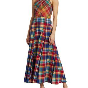 Polo Ralph Lauren Plaid Halter Dress